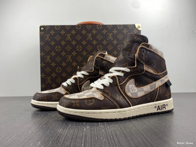 Bmlin Shoes Jordan Air x LV OFF-WHITE 1 0817